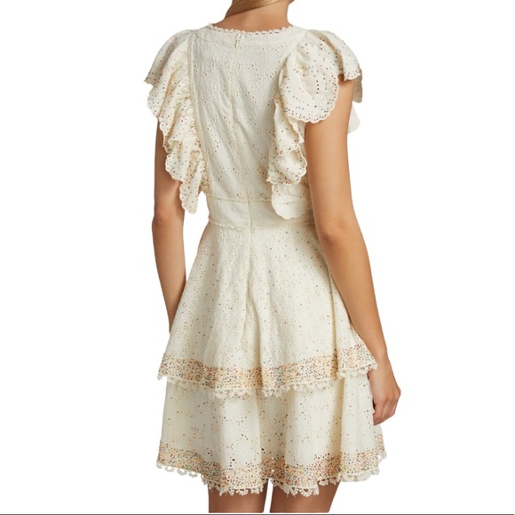 Farm Rio Eyelet patch beaded dress - Picture 3 of 10